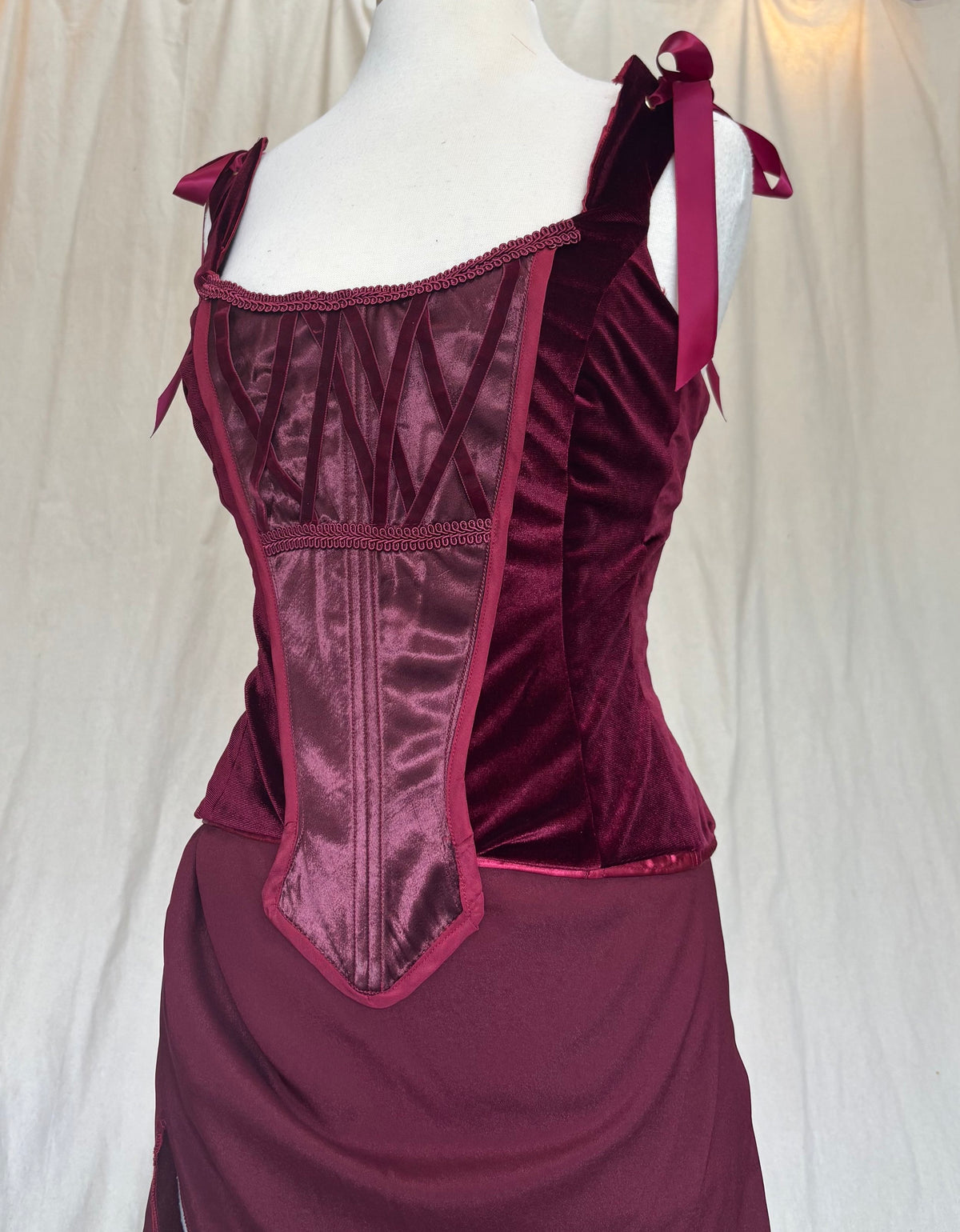 The Vampira Corset by Savannah Rose
