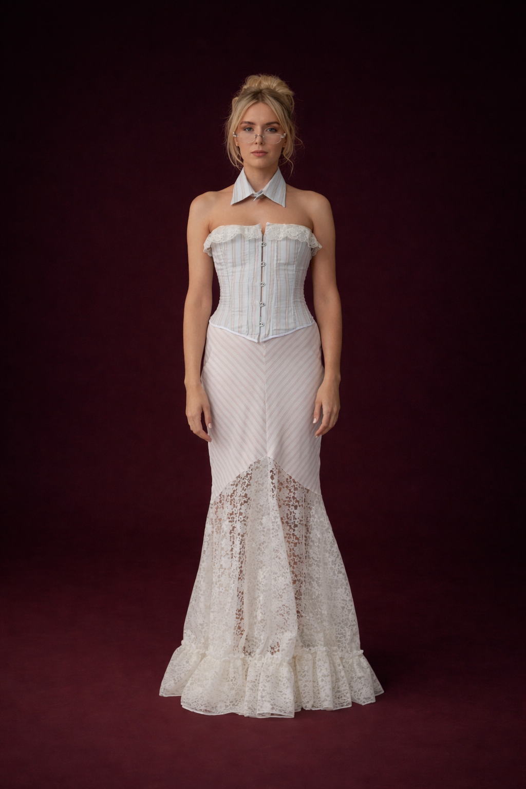 The Clarissa Corset & Collar by Savannah Rose
