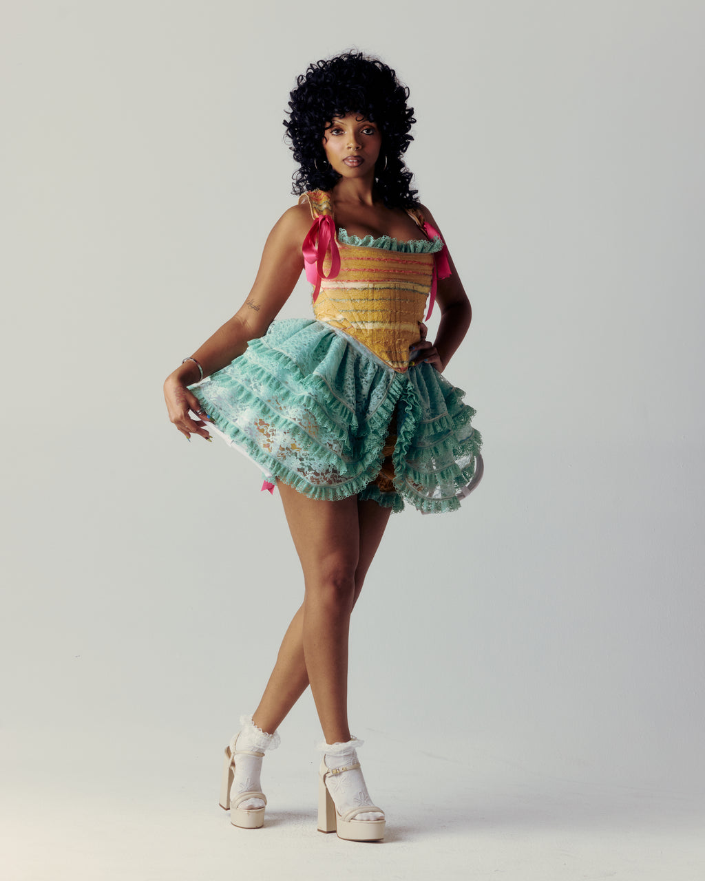 The Melee Overskirt by Savannah Rose, Cirque de L'amour collection