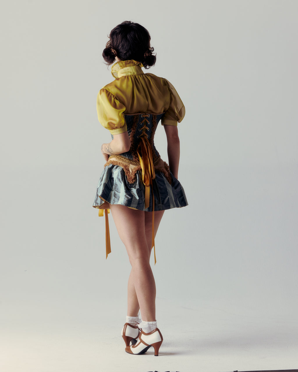 The Olive Skirt by Savannah Rose, Cirque de L'amour collection