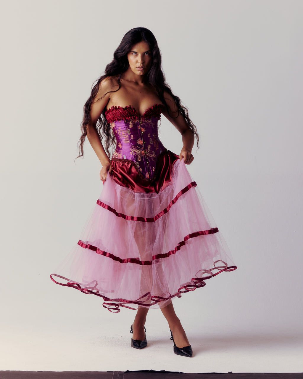 The Esmeralda Skirt by Savannah Rose, Cirque de L'amour collection