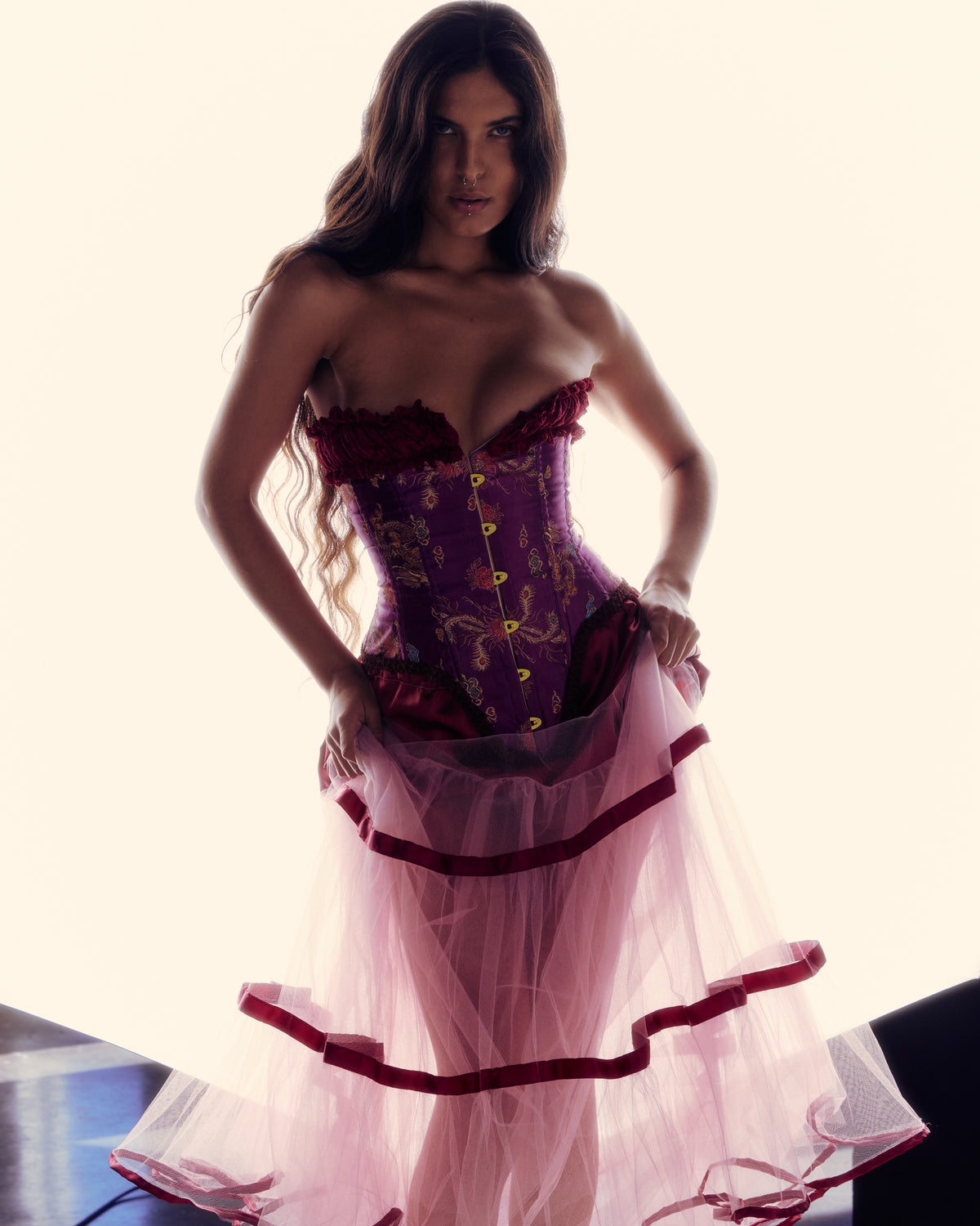 The Esmeralda Skirt by Savannah Rose, Cirque de L'amour collection