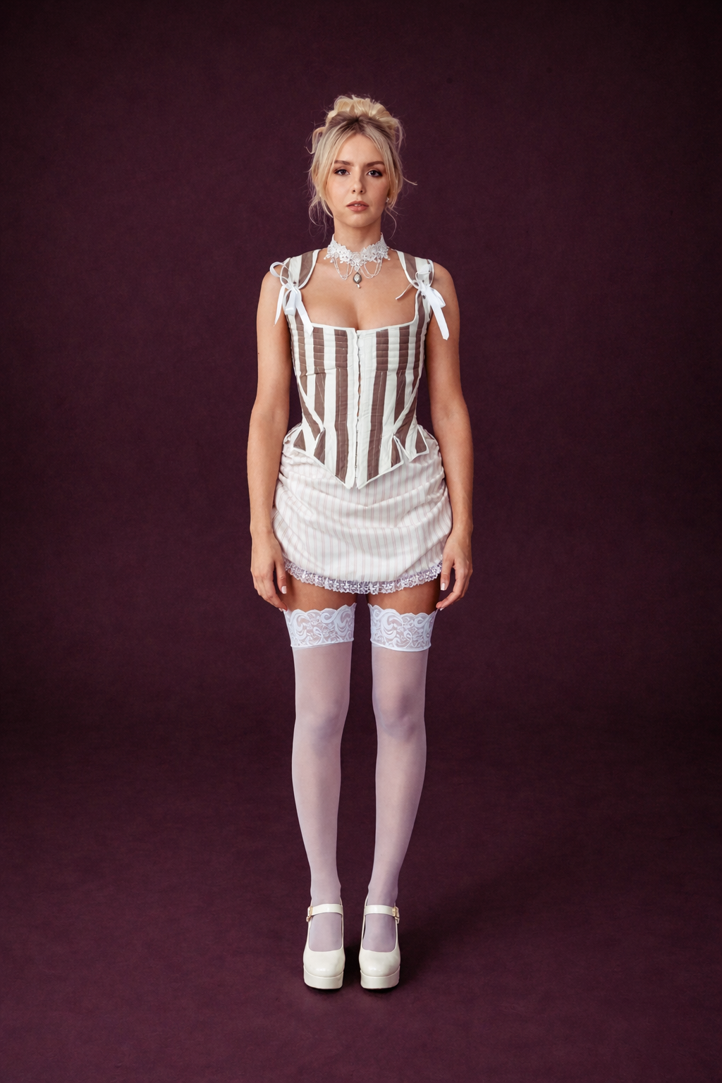 Swan Song lookbook, Savannah Rose
